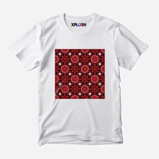 Ajrak Half Sleeve T-Shirt