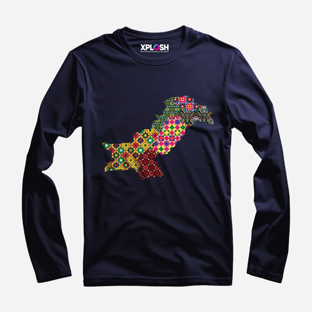 Aks-e-Pakistan Full Sleeve T-Shirt
