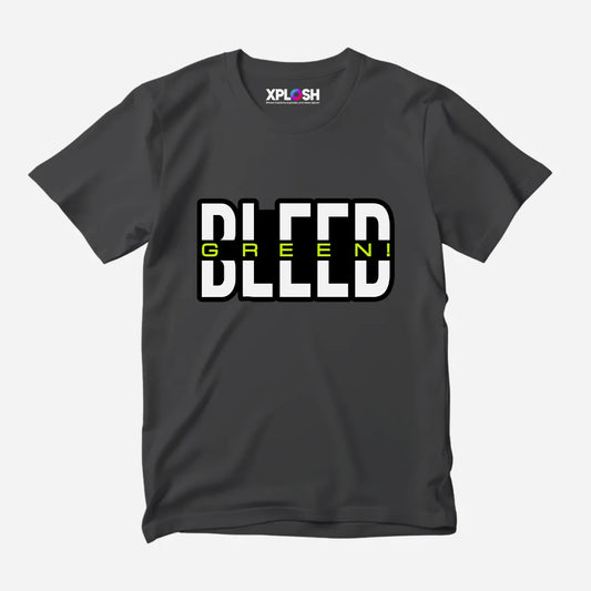 Bleed Green Half Sleeve T-Shirt