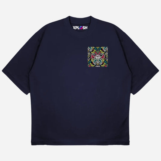 Boteh Drop Shoulder T-Shirt