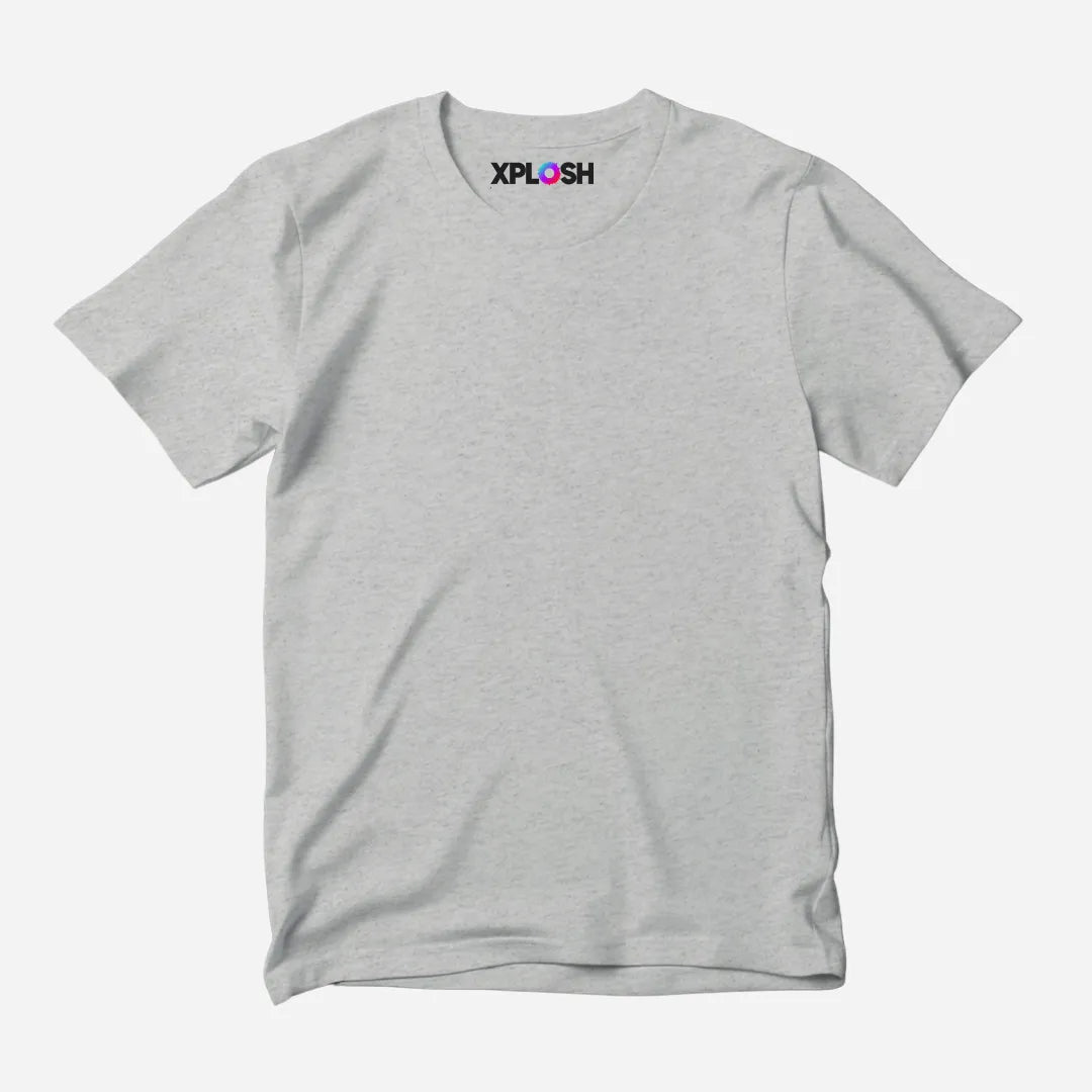 Heather Gray Half Sleeve T-Shirt