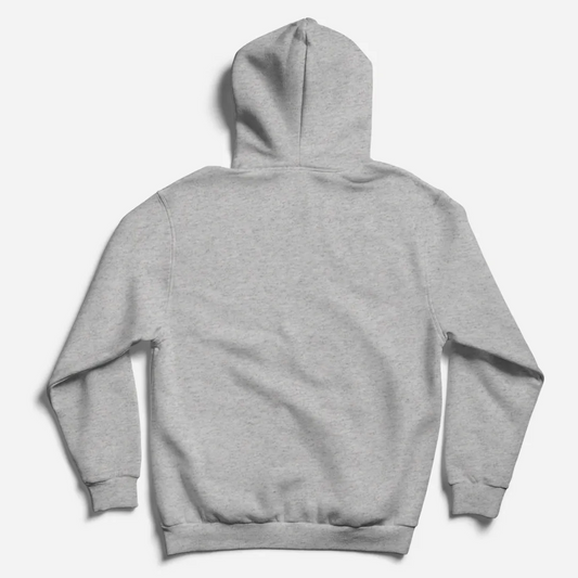 Heather Gray Zipper Hoodie