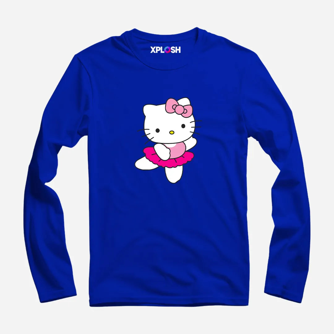 Hello Kitty Full Sleeve T-Shirt