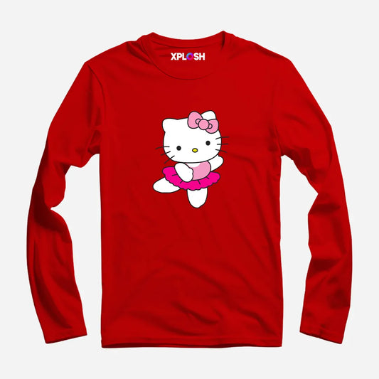 Hello Kitty Full Sleeve T-Shirt