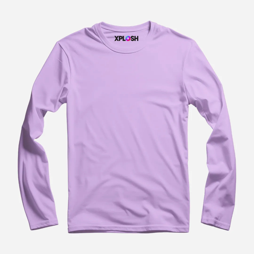 Lilac Full Sleeve T-Shirt