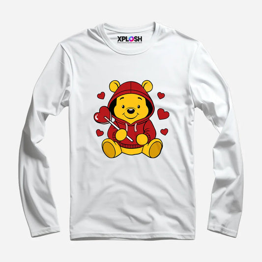 Love Pooh Full Sleeve T-Shirt