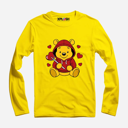 Love Pooh Full Sleeve T-Shirt