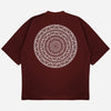 Mandala Drop Shoulder T-Shirt