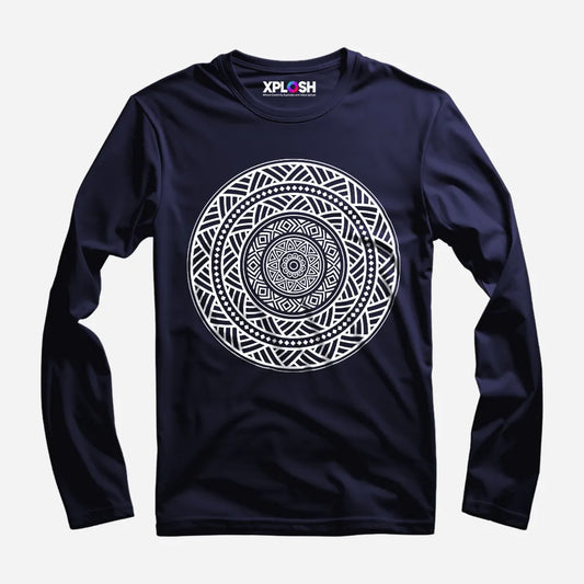 Mandala Full Sleeve T-Shirt