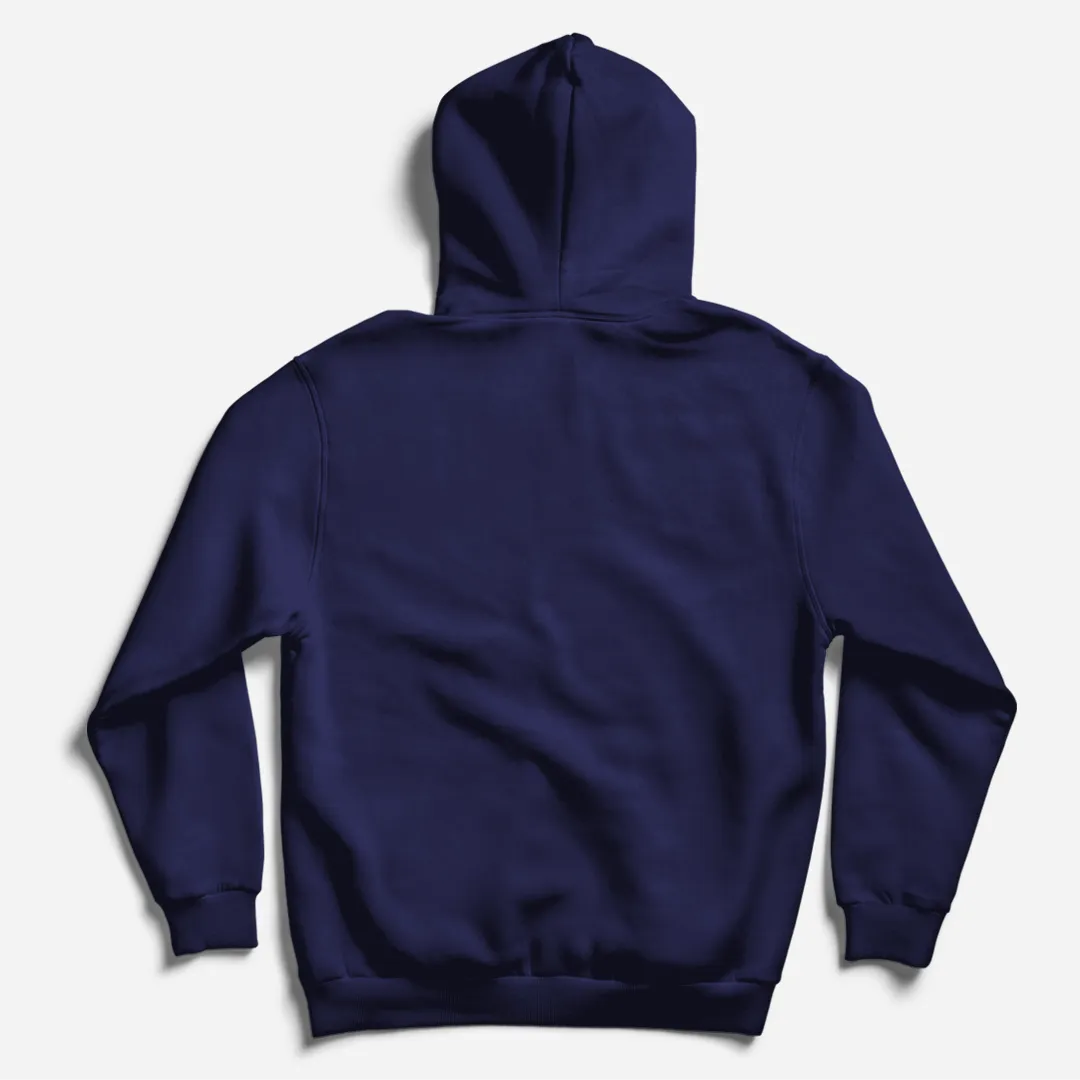 Navy Blue Zipper Hoodie