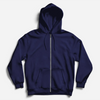 Navy Blue Zipper Hoodie