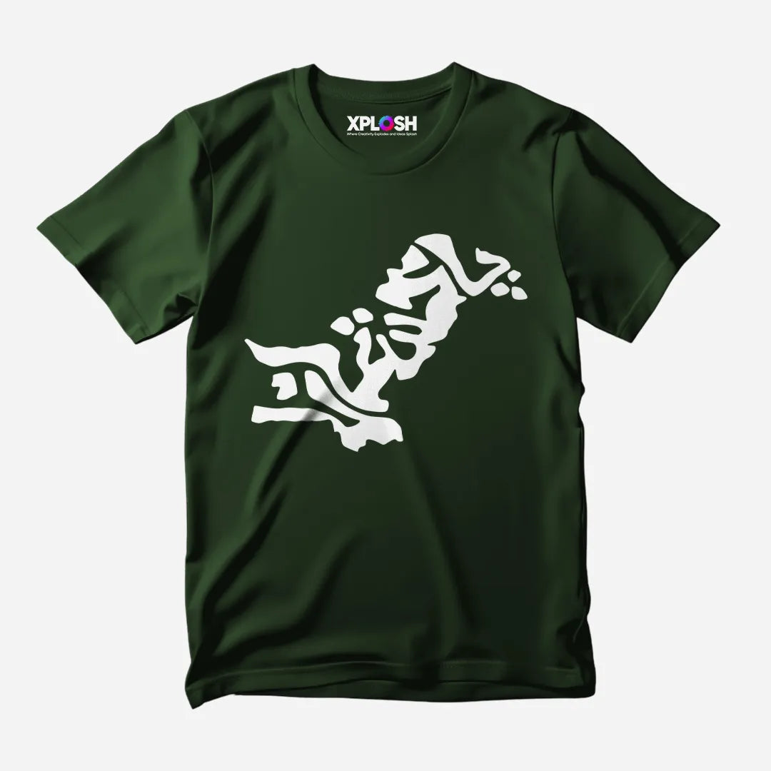 Naqsh-e-Pakistan Half Sleeve T-Shirt