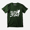 No-Look Star Half Sleeve T-Shirt