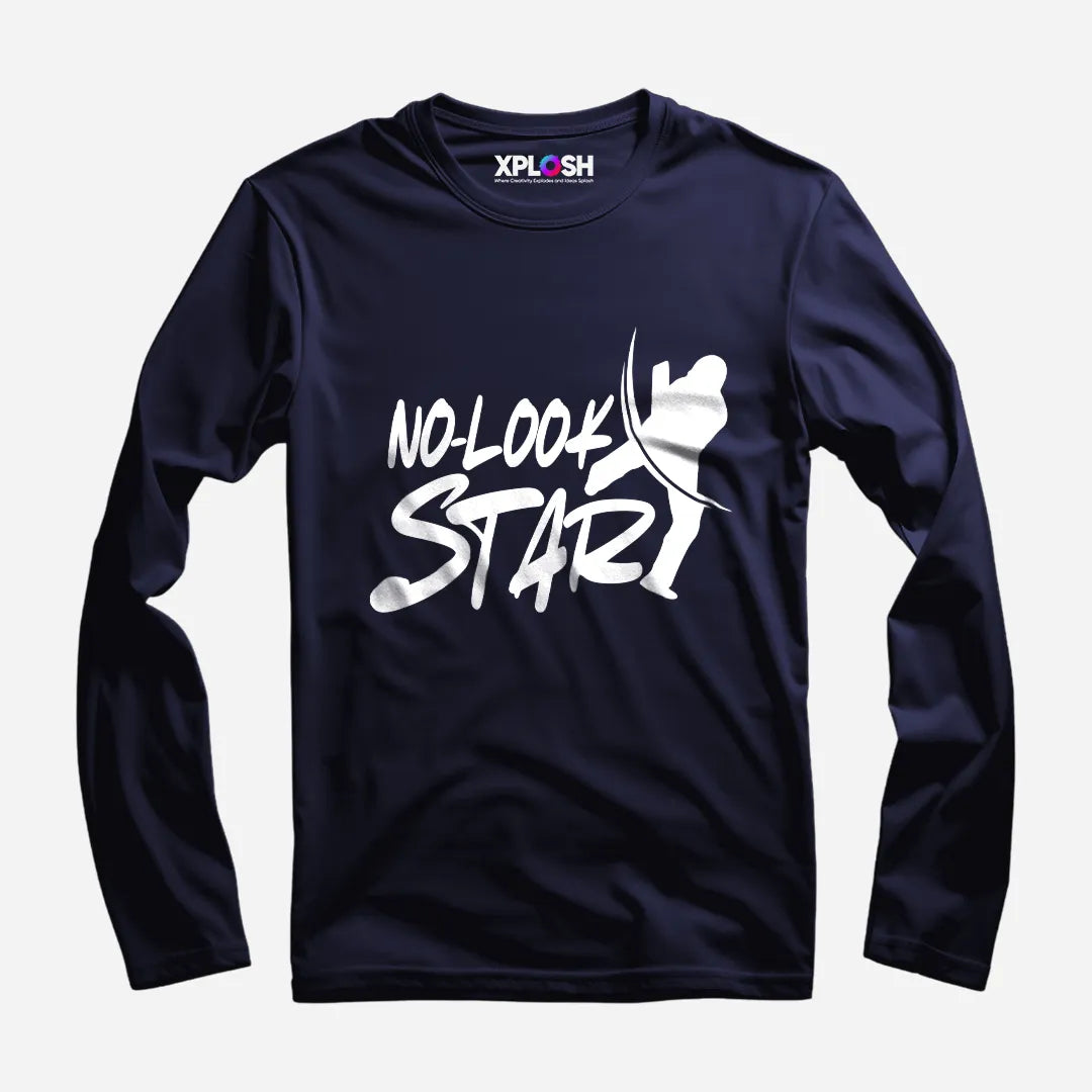 No-Look Star Full Sleeve T-Shirt