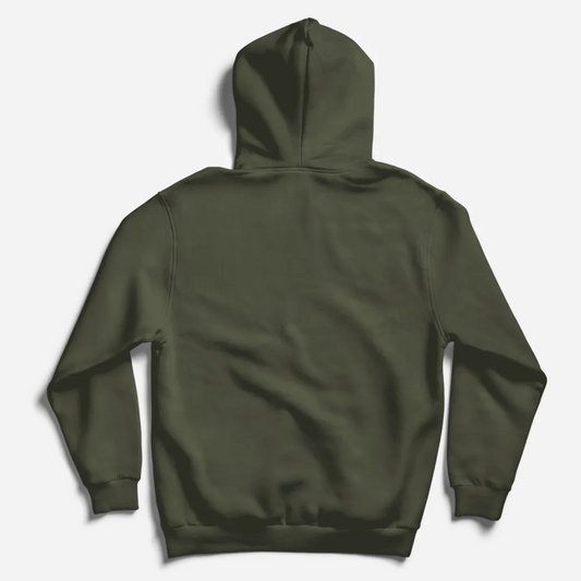 Olive Green Pullover Hoodie