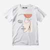 One Line Woman Half Sleeve T-Shirt