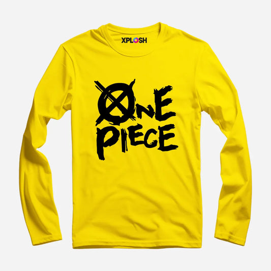 One Piece Full Sleeve T-Shirt