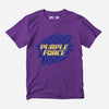 Purple Force Half Sleeve T-Shirt