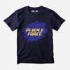 Purple Force Half Sleeve T-Shirt