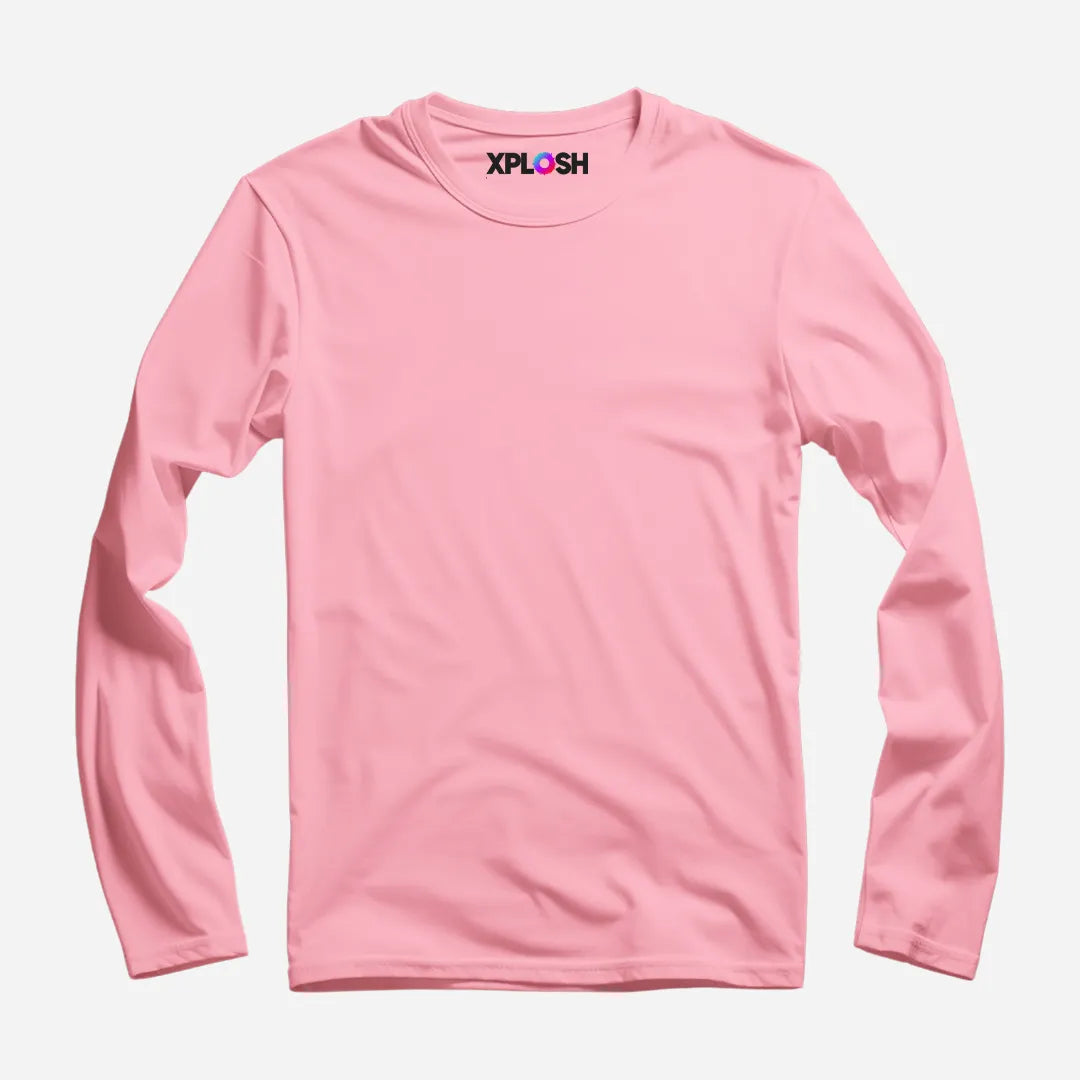 Pink Full Sleeve T-Shirt