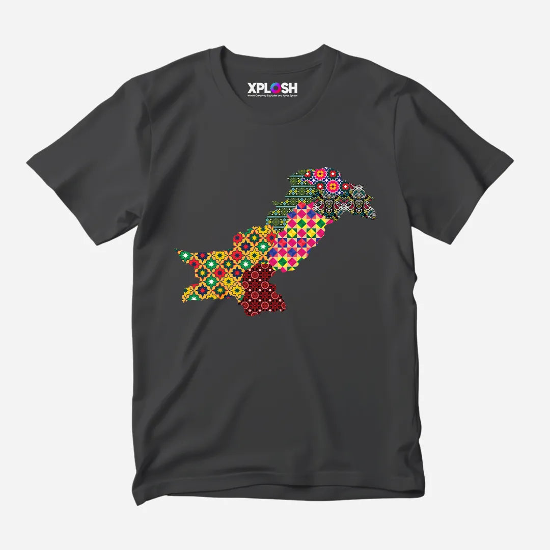 Aks-e-Pakistan Half Sleeve T-Shirt