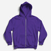 Purple Zipper Hoodie