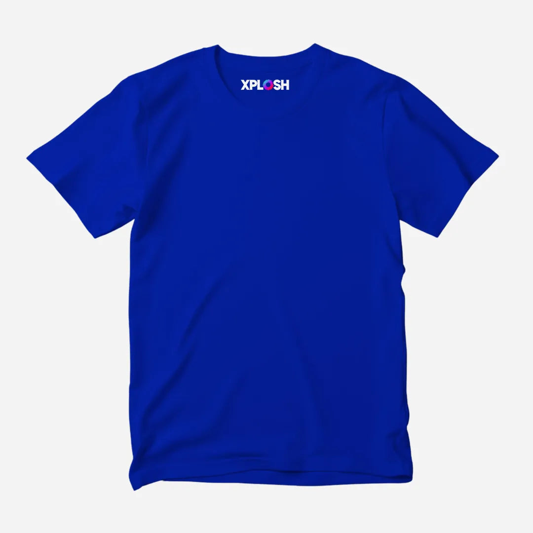 Royal Blue Half Sleeve T-Shirt