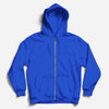 Royal Blue Zipper Hoodie