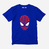 Spiderman Visage Half Sleeve T-Shirt