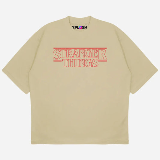 Stranger Things Drop Shoulder T-Shirt