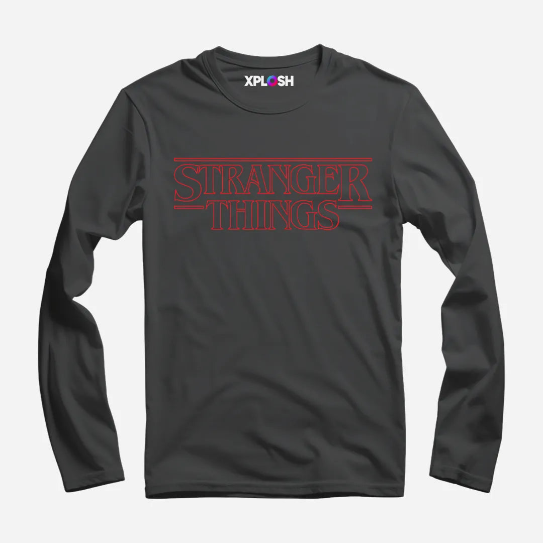 Stranger Things Full Sleeve T-Shirt