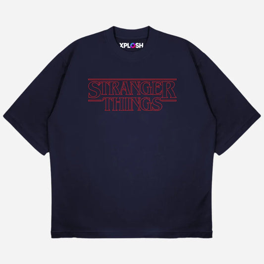 Stranger Things Drop Shoulder T-Shirt