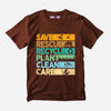 Save The Planet Half Sleeve T-Shirt