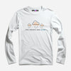 Tea Books Rain Full Sleeve T-Shirt