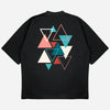 Triangles Drop Shoulder T-Shirt