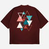 Triangles Drop Shoulder T-Shirt