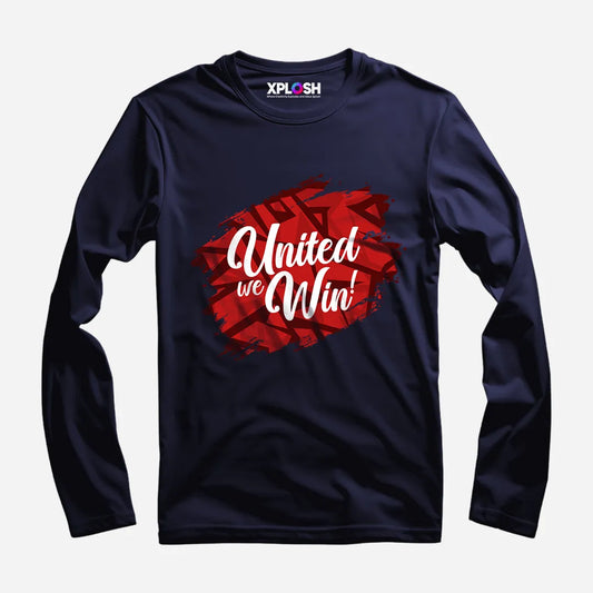 United We Win Full Sleeve T-Shirt
