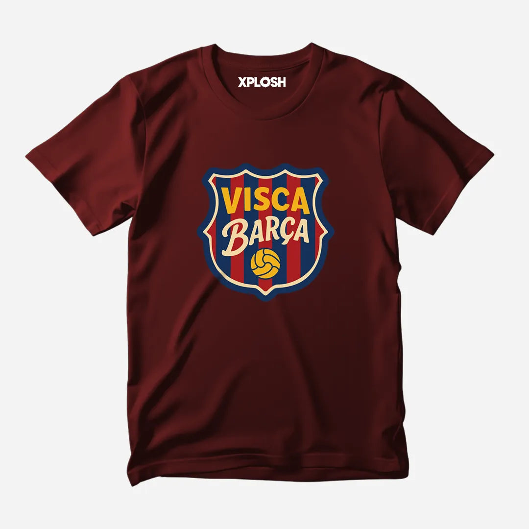 Visca Barca Half Sleeve T-Shirt