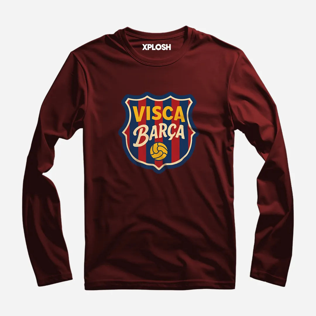 Visca Barca Full Sleeve T-Shirt