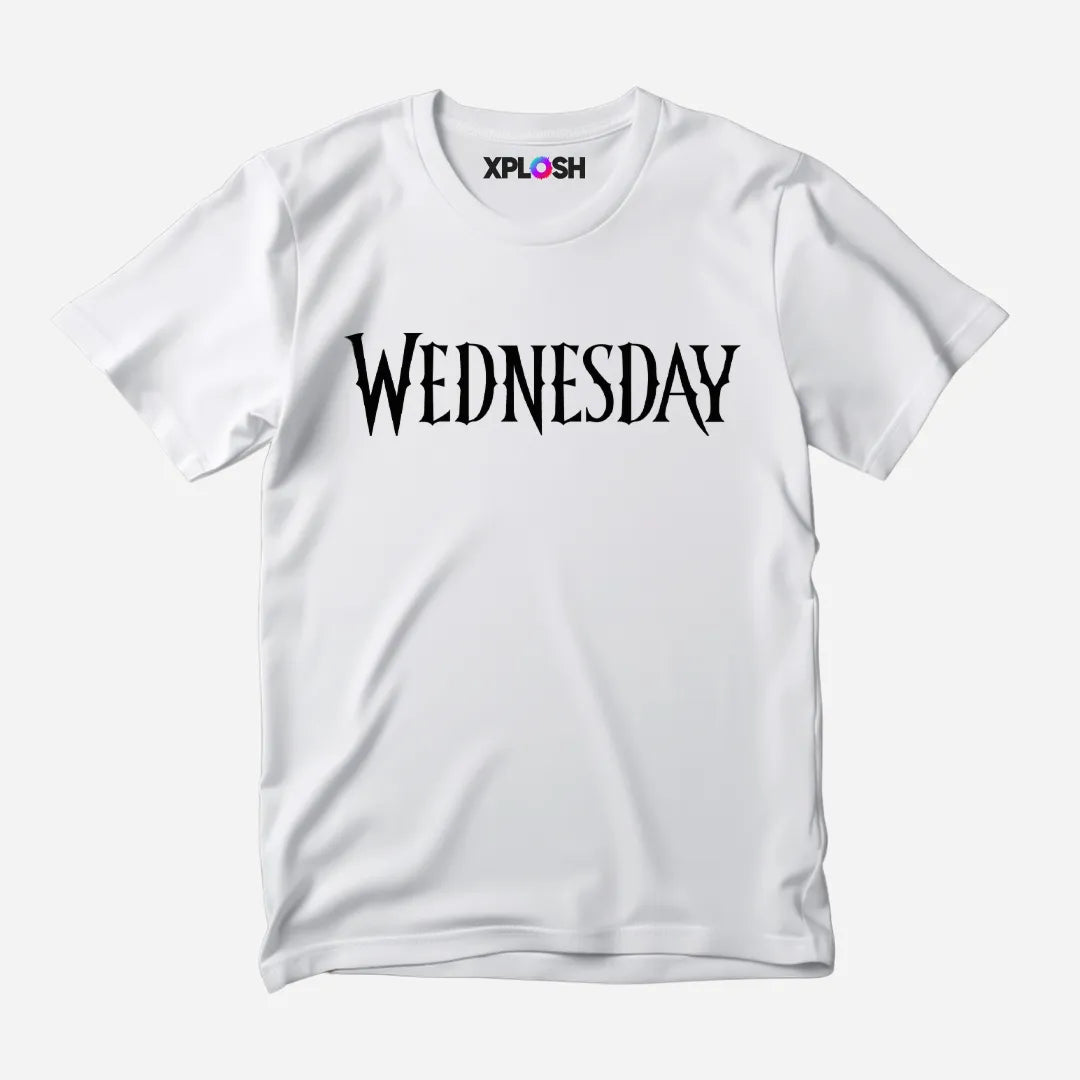 Wednesday Half Sleeve T-Shirt