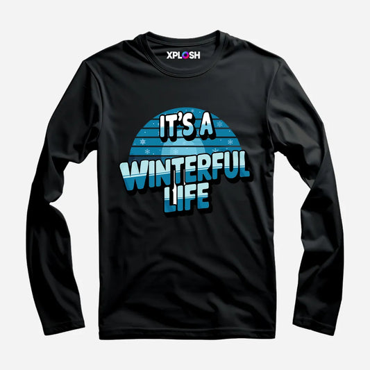 Winterful Life Full Sleeve T-Shirt