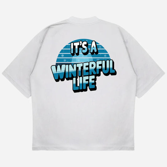 Winterful Life Drop Shoulder T-Shirt