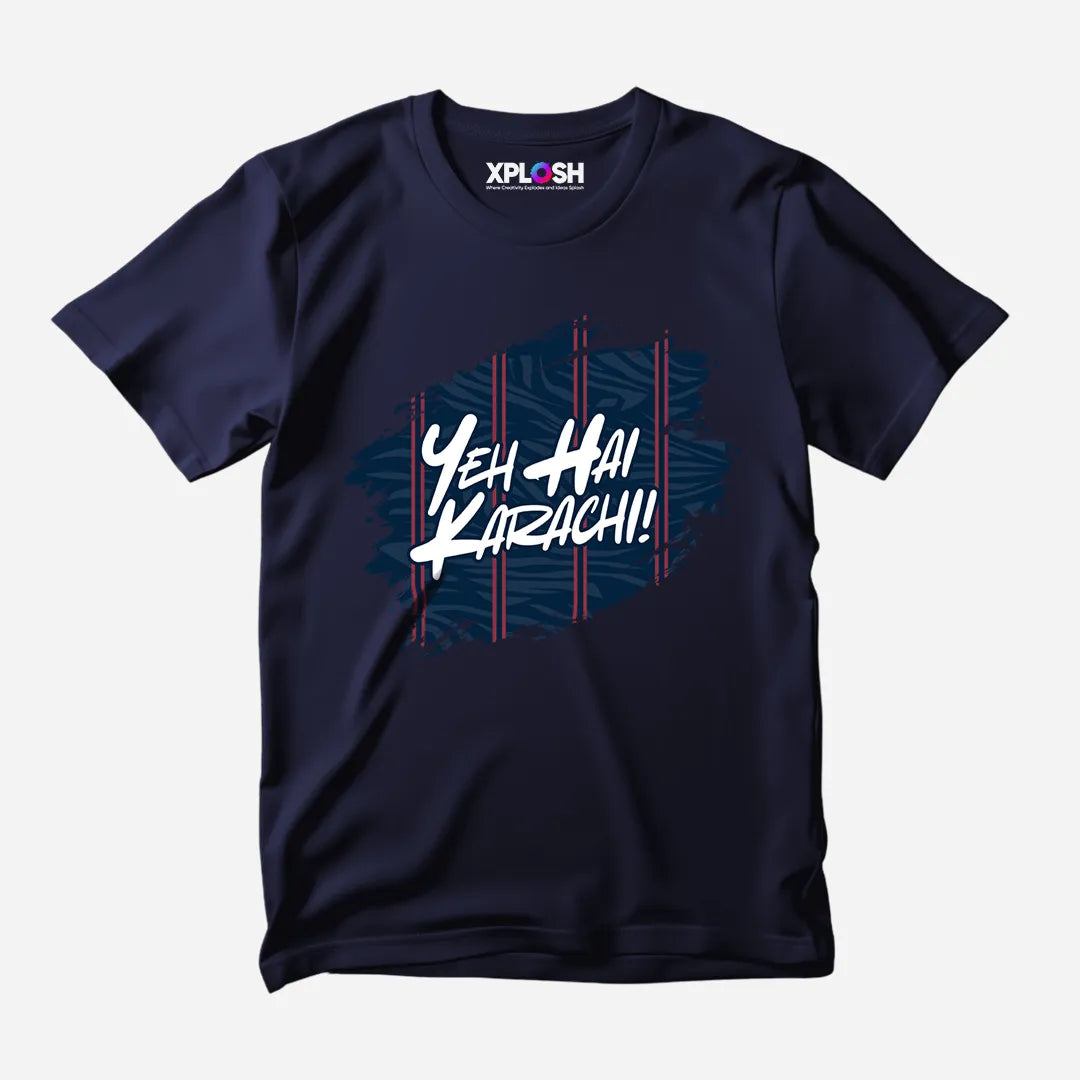 Yeh Hai Karachi Half Sleeve T-Shirt