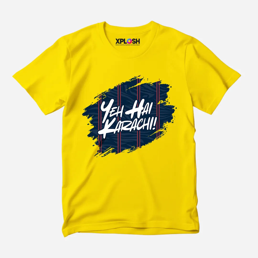 Yeh Hai Karachi Half Sleeve T-Shirt