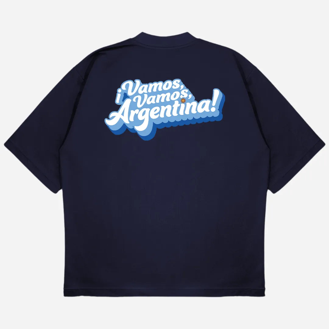 Albiceleste Core Drop Shoulder T-Shirt