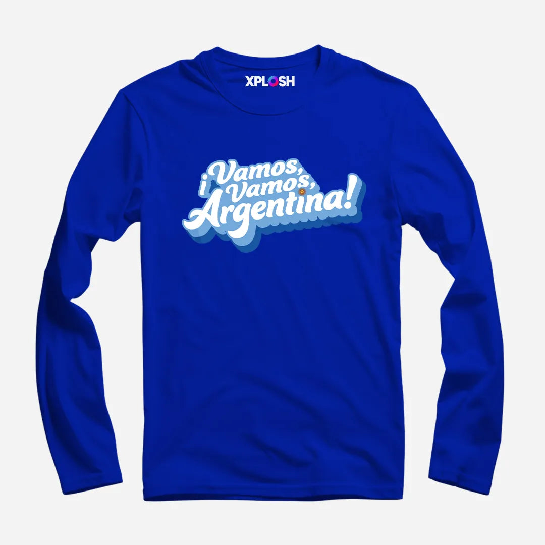 Albiceleste Core Full Sleeve T-Shirt