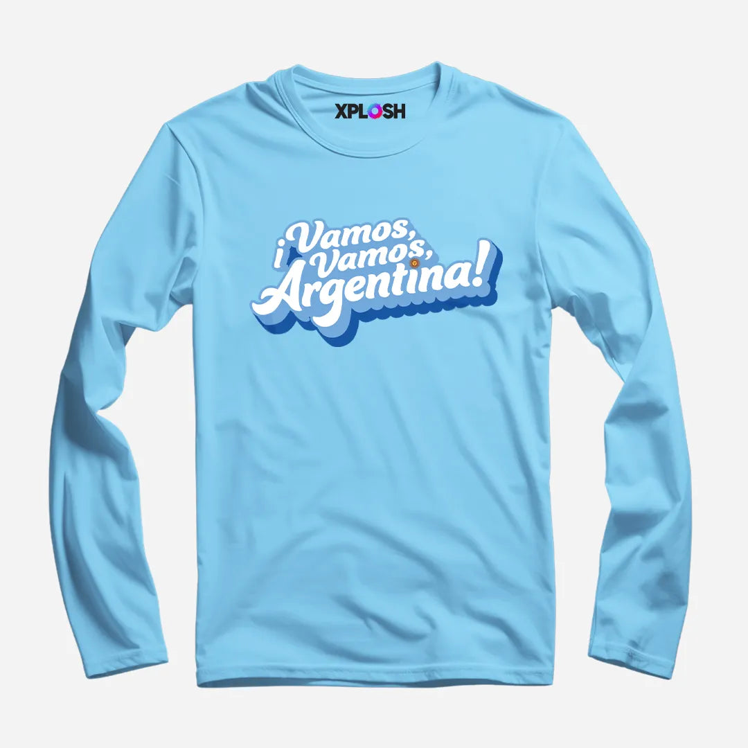 Albiceleste Core Full Sleeve T-Shirt