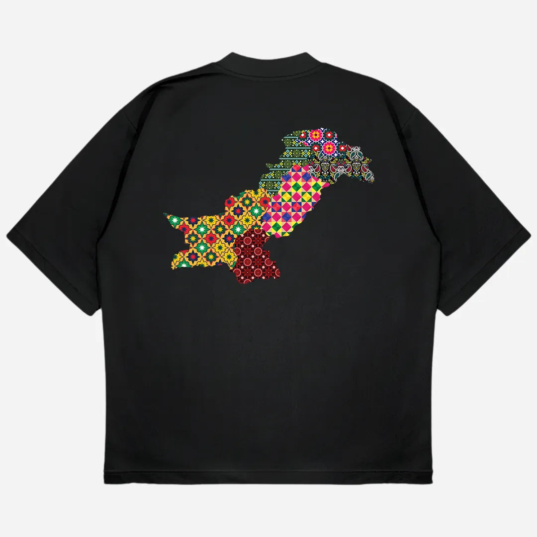 Aks-e-Pakistan Drop Shoulder T-Shirt