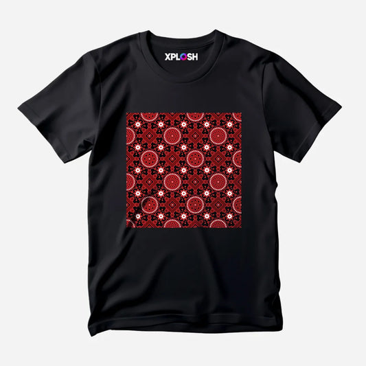 Ajrak Half Sleeve T-Shirt