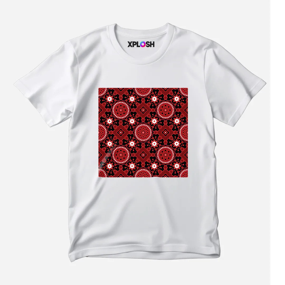 Ajrak Half Sleeve T-Shirt